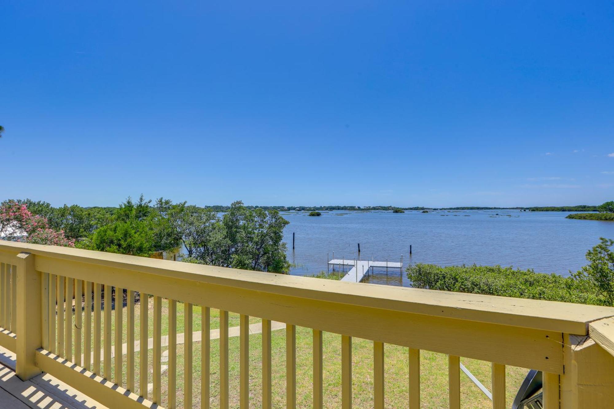 Waterfront Cedar Key Duplex Home Grill And Dock! Ngoại thất bức ảnh