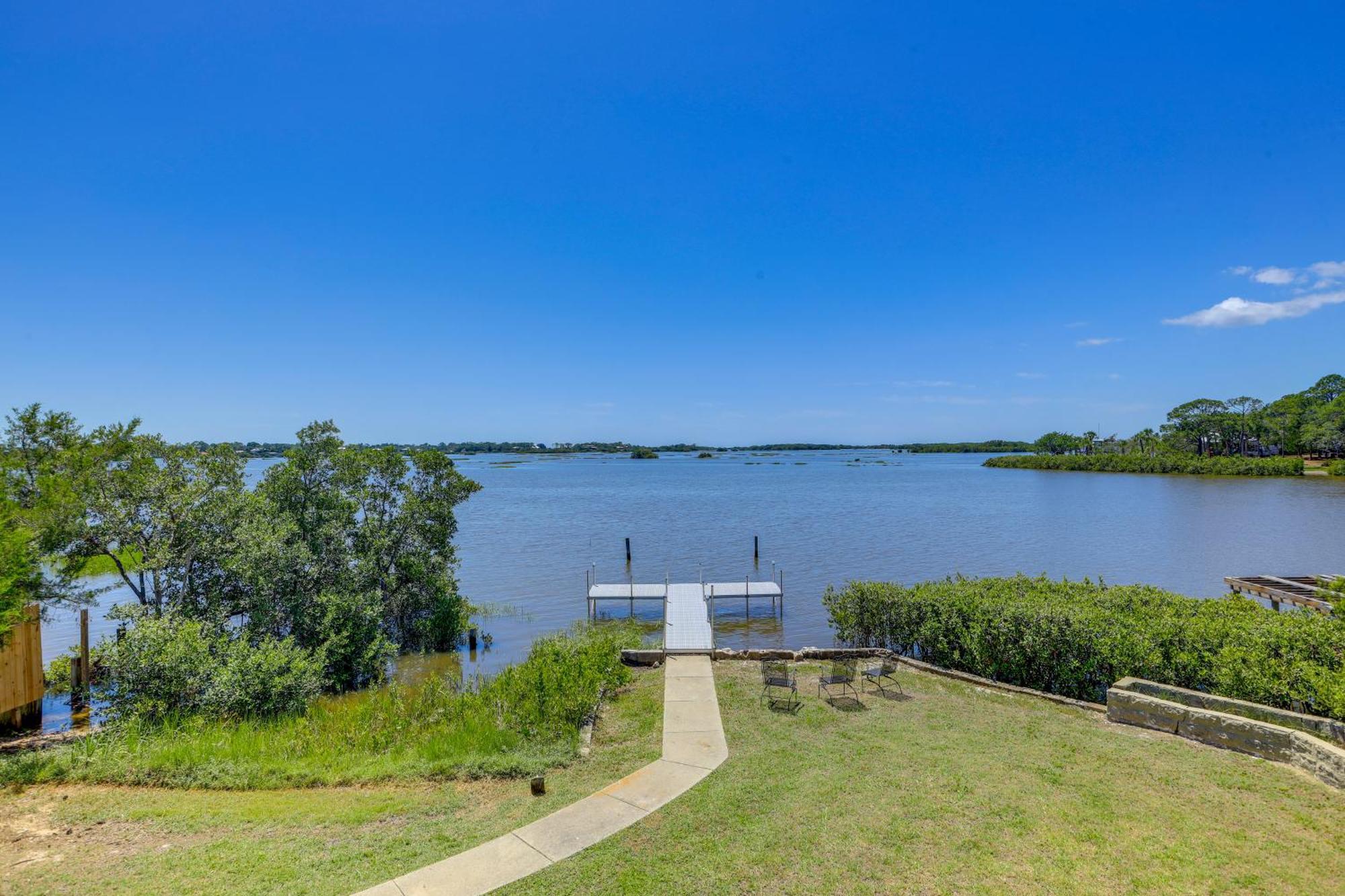 Waterfront Cedar Key Duplex Home Grill And Dock! Ngoại thất bức ảnh